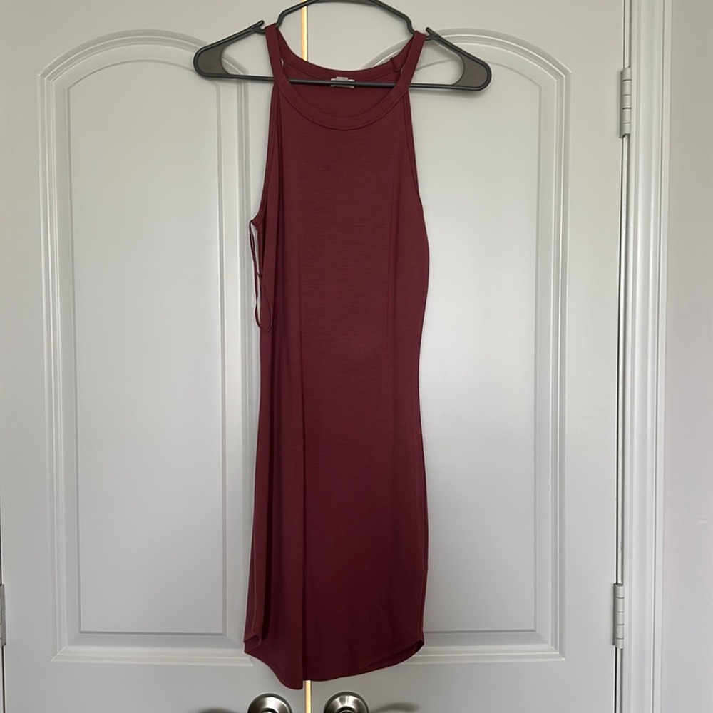 Fitted mini dress
